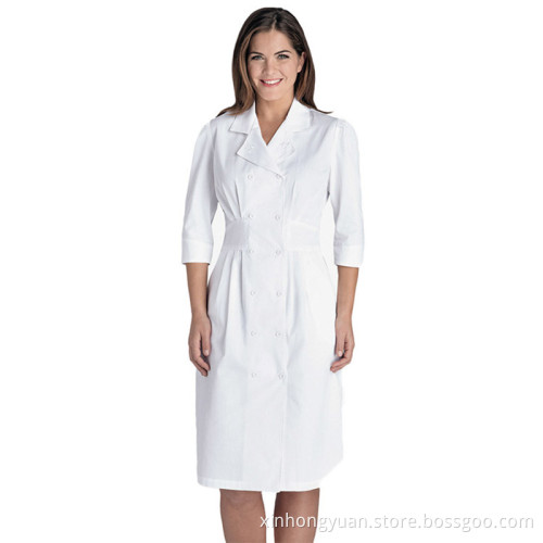 New style white blouse nurse uniform hospital staff